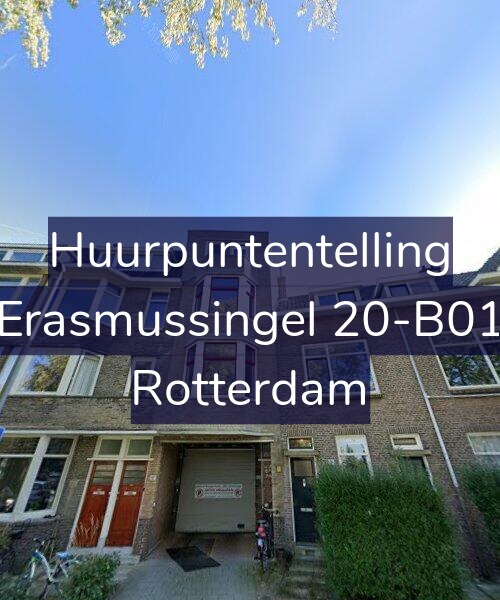 Foto gevel Huurpuntentelling voor Erasmussingel 20-B01, Rotterdam