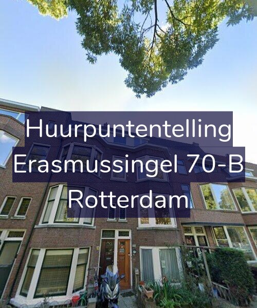 Foto gevel Huurpuntentelling voor Erasmussingel 70-B, Rotterdam