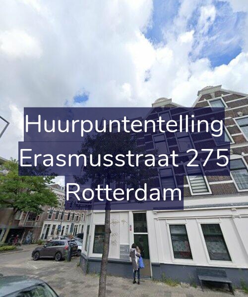 Foto gevel Huurpuntentelling voor Erasmusstraat 275, Rotterdam