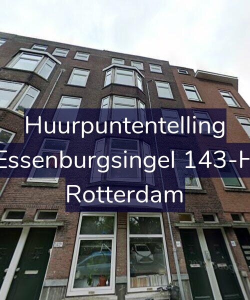 Foto gevel Huurpuntentelling voor Essenburgsingel 143-H, Rotterdam