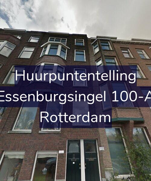 Foto gevel Huurpuntentelling voor Essenburgsingel 100-A, Rotterdam