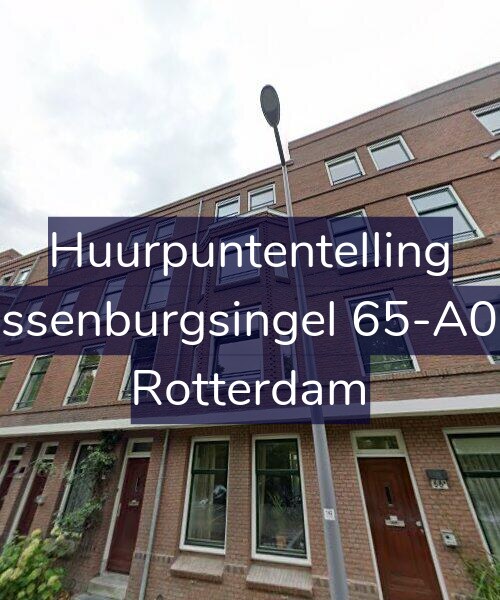 Foto gevel Huurpuntentelling voor Essenburgsingel 65-A01, Rotterdam