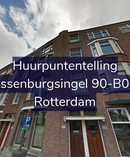 Foto gevel Huurpuntentelling voor Essenburgsingel 90-B01, Rotterdam
