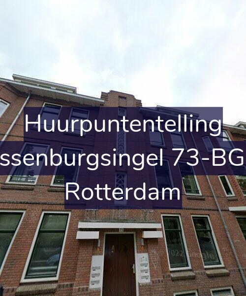 Foto gevel Huurpuntentelling voor Essenburgsingel 73-BGR, Rotterdam