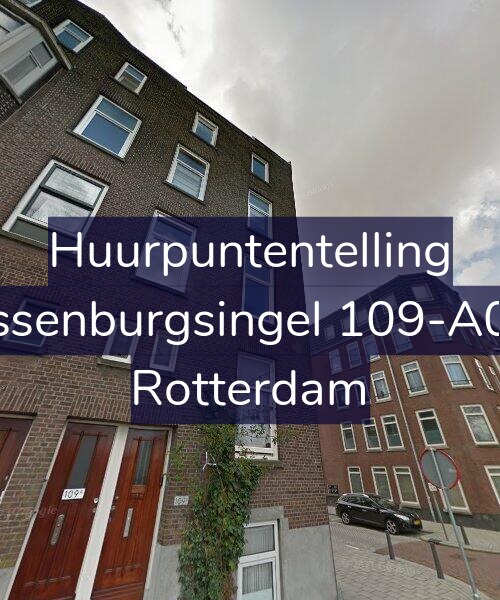 Foto gevel Huurpuntentelling voor Essenburgsingel 109-A03, Rotterdam