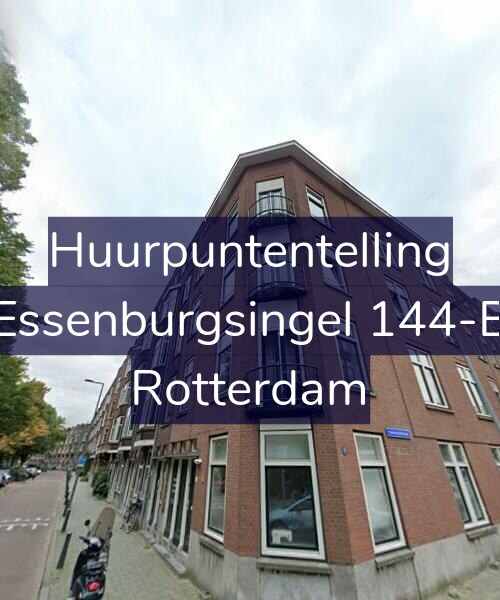 Foto gevel Huurpuntentelling voor Essenburgsingel 144-B, Rotterdam