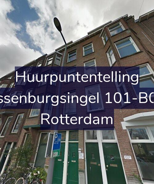 Foto gevel Huurpuntentelling voor Essenburgsingel 101-B03, Rotterdam