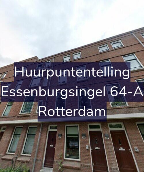 Foto gevel Huurpuntentelling voor Essenburgsingel 64-A, Rotterdam