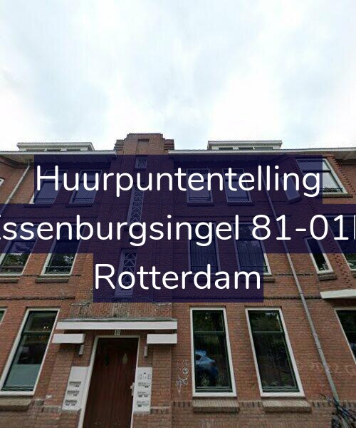 Foto gevel Huurpuntentelling voor Essenburgsingel 81-01R, Rotterdam