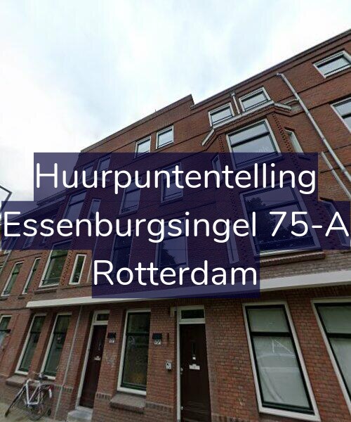 Foto gevel Huurpuntentelling voor Essenburgsingel 75-A, Rotterdam