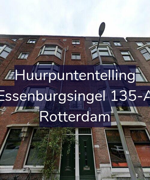 Foto gevel Huurpuntentelling voor Essenburgsingel 135-A, Rotterdam