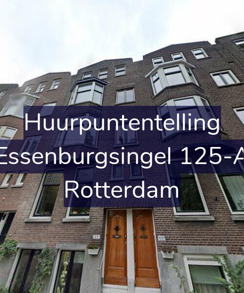 Foto gevel Huurpuntentelling voor Essenburgsingel 125-A, Rotterdam