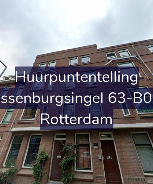 Foto gevel Huurpuntentelling voor Essenburgsingel 63-B01, Rotterdam