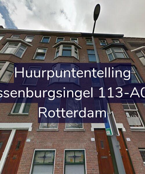 Foto gevel Huurpuntentelling voor Essenburgsingel 113-A01, Rotterdam