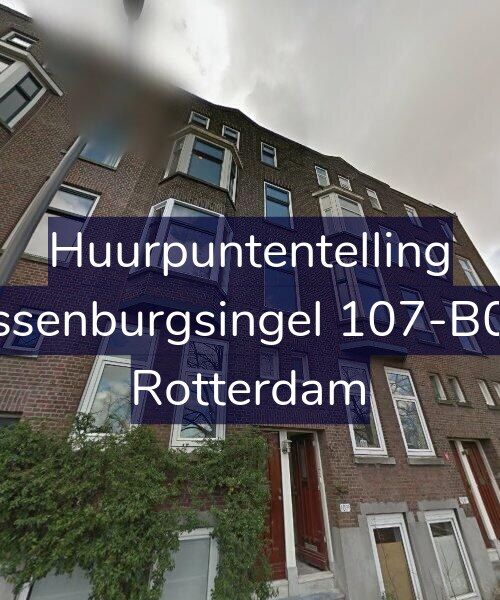 Foto gevel Huurpuntentelling voor Essenburgsingel 107-B02, Rotterdam