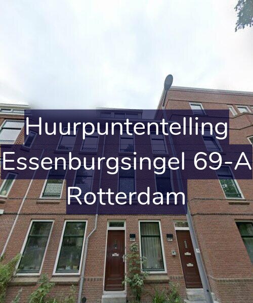 Foto gevel Huurpuntentelling voor Essenburgsingel 69-A, Rotterdam