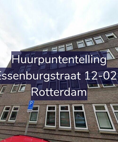 Foto gevel Huurpuntentelling voor Essenburgstraat 12-02L, Rotterdam