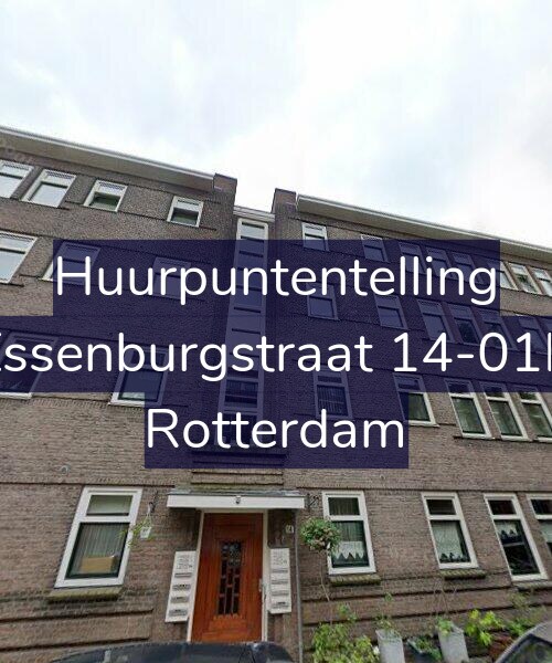 Foto gevel Huurpuntentelling voor Essenburgstraat 14-01R, Rotterdam