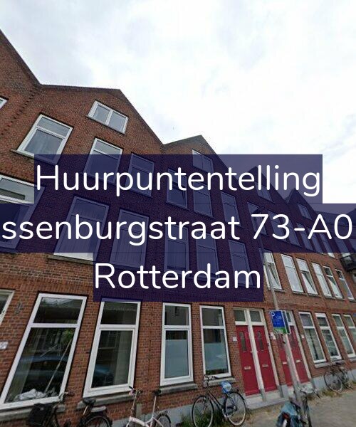 Foto gevel Huurpuntentelling voor Essenburgstraat 73-A02, Rotterdam