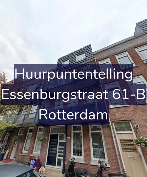 Foto gevel Huurpuntentelling voor Essenburgstraat 61-B, Rotterdam