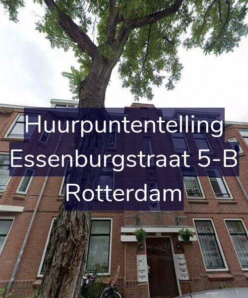 Foto gevel Huurpuntentelling voor Essenburgstraat 5-B, Rotterdam