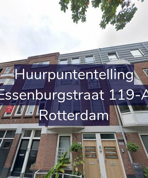 Foto gevel Huurpuntentelling voor Essenburgstraat 119-A, Rotterdam