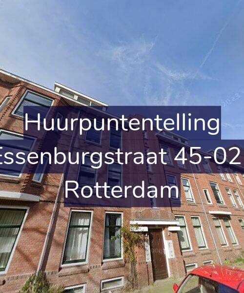 Foto gevel Huurpuntentelling voor Essenburgstraat 45-02L, Rotterdam