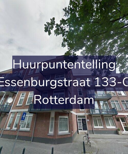 Foto gevel Huurpuntentelling voor Essenburgstraat 133-C, Rotterdam
