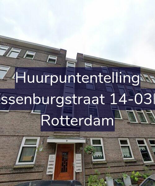 Foto gevel Huurpuntentelling voor Essenburgstraat 14-03R, Rotterdam