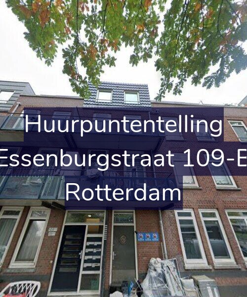 Foto gevel Huurpuntentelling voor Essenburgstraat 109-B, Rotterdam