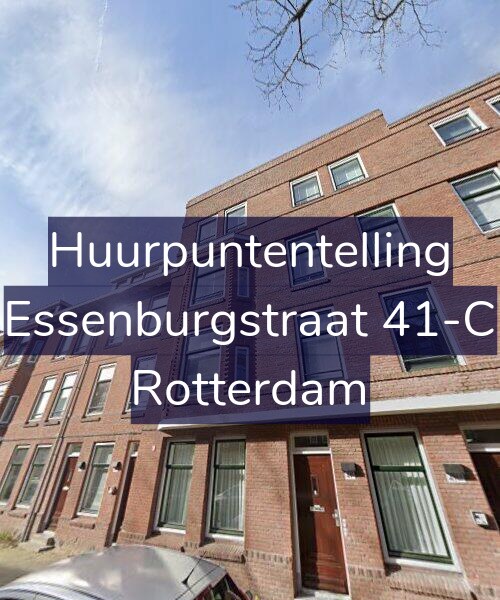 Foto gevel Huurpuntentelling voor Essenburgstraat 41-C, Rotterdam