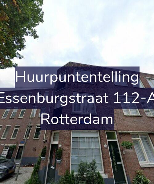 Foto gevel Huurpuntentelling voor Essenburgstraat 112-A, Rotterdam