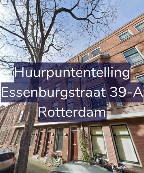 Foto gevel Huurpuntentelling voor Essenburgstraat 39-A, Rotterdam