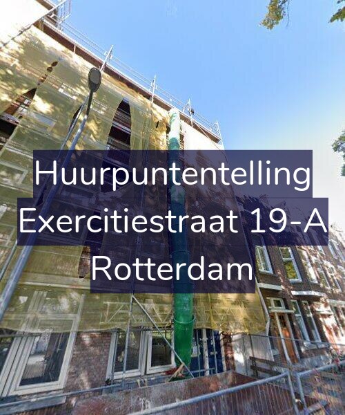 Foto gevel Huurpuntentelling voor Exercitiestraat 19-A, Rotterdam