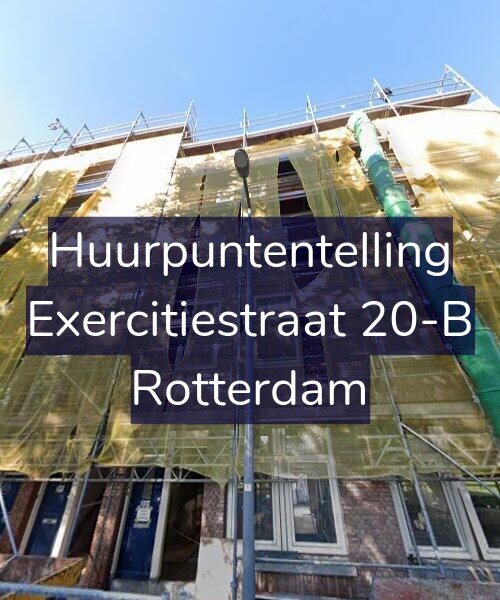 Foto gevel Huurpuntentelling voor Exercitiestraat 20-B, Rotterdam