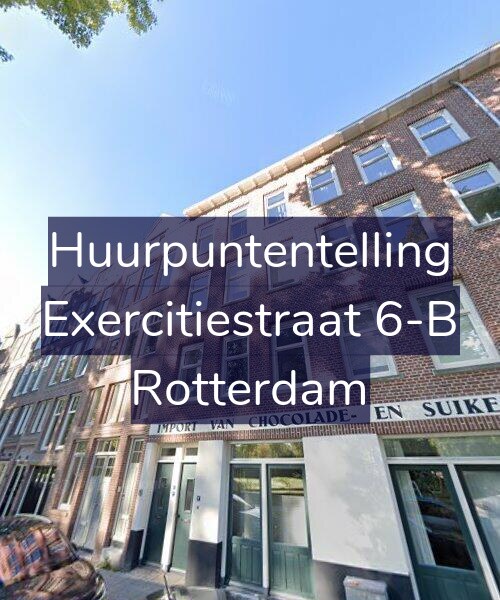 Foto gevel Huurpuntentelling voor Exercitiestraat 6-B, Rotterdam