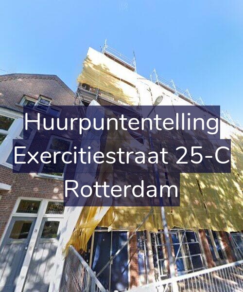 Foto gevel Huurpuntentelling voor Exercitiestraat 25-C, Rotterdam