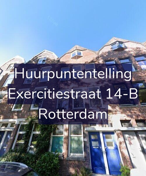 Foto gevel Huurpuntentelling voor Exercitiestraat 14-B, Rotterdam