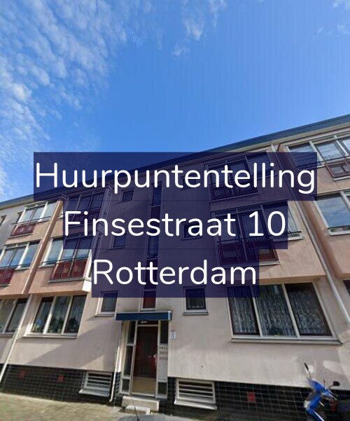 Foto gevel Huurpuntentelling voor Finsestraat 10, Rotterdam