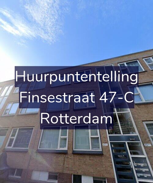 Foto gevel Huurpuntentelling voor Finsestraat 47-C, Rotterdam