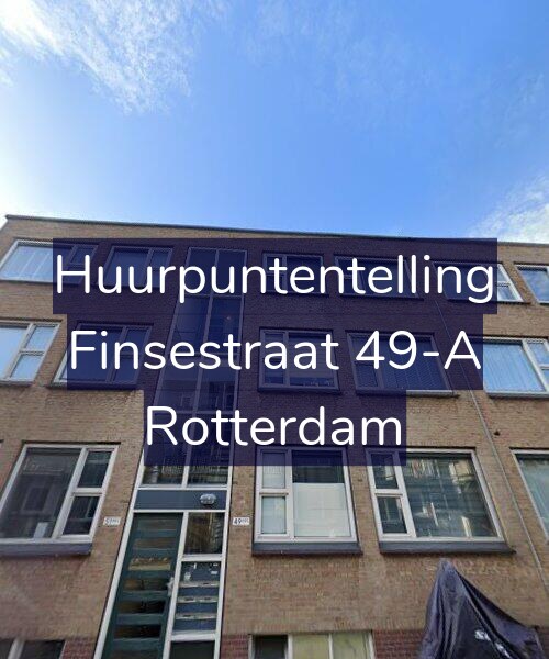 Foto gevel Huurpuntentelling voor Finsestraat 49-A, Rotterdam