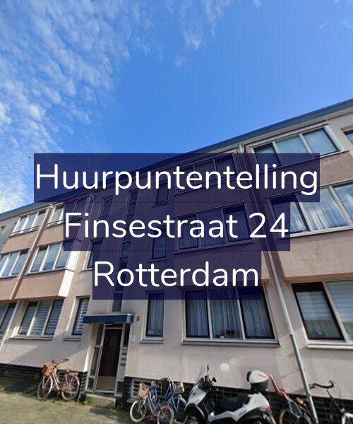 Foto gevel Huurpuntentelling voor Finsestraat 24, Rotterdam
