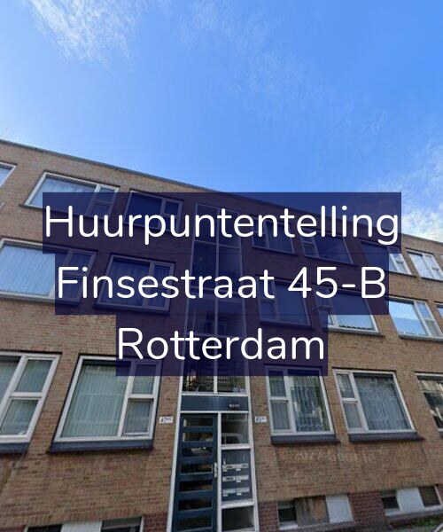 Foto gevel Huurpuntentelling voor Finsestraat 45-B, Rotterdam