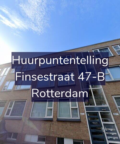 Foto gevel Huurpuntentelling voor Finsestraat 47-B, Rotterdam