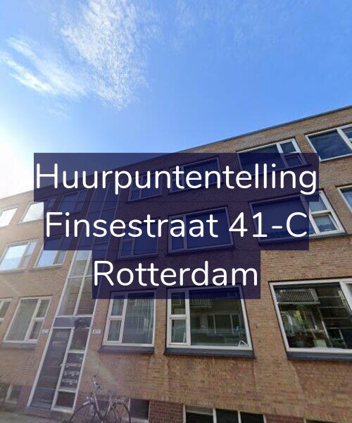 Foto gevel Huurpuntentelling voor Finsestraat 41-C, Rotterdam
