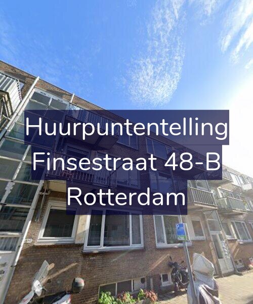 Foto gevel Huurpuntentelling voor Finsestraat 48-B, Rotterdam