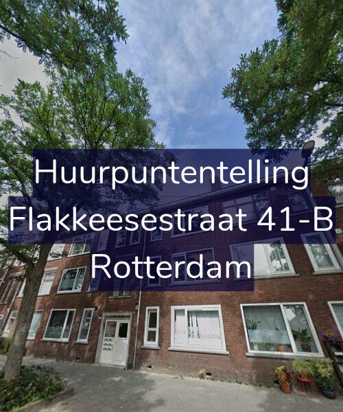 Foto gevel Huurpuntentelling voor Flakkeesestraat 41-B, Rotterdam