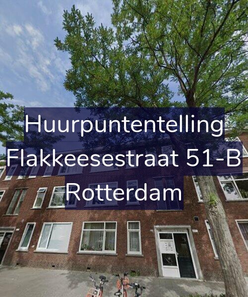 Foto gevel Huurpuntentelling voor Flakkeesestraat 51-B, Rotterdam