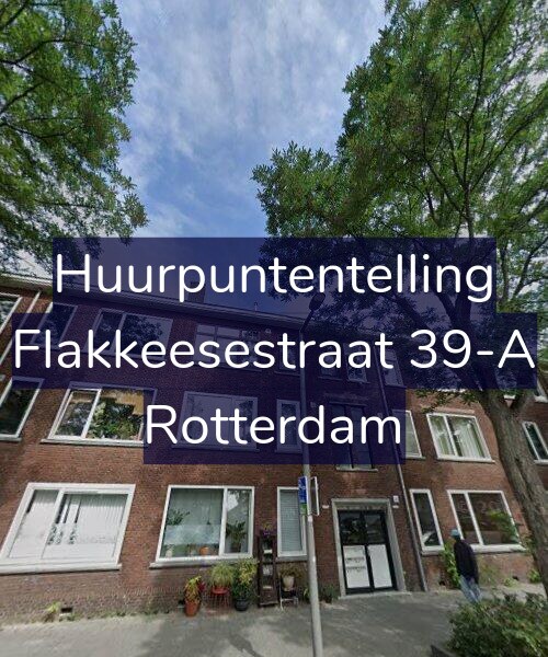 Foto gevel Huurpuntentelling voor Flakkeesestraat 39-A, Rotterdam
