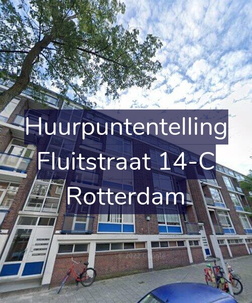 Foto gevel Huurpuntentelling voor Fluitstraat 14-C, Rotterdam